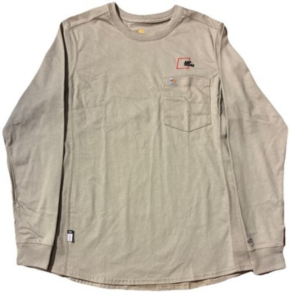 Carhartt FR Flame Resistant Shirt Mens Large AEP Texas Workwear Utility Uniform